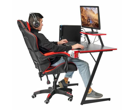 Геймерский стол Basic 110x59x75см, изображение 9 | Интернет магазин мебели и декора LifeDekor