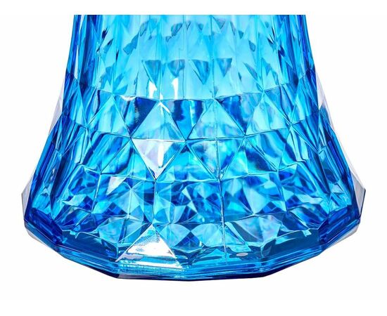 Стул-пуф Stone прозрачный синий, изображение 3 | Интернет магазин мебели и декора LifeDekor