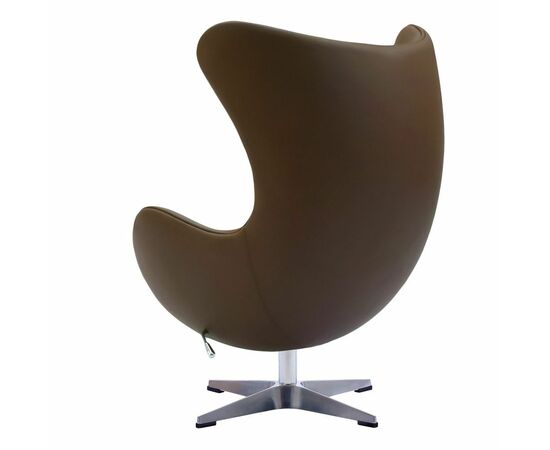 Кресло EGG STYLE CHAIR коричневый, изображение 5 | Интернет магазин мебели и декора LifeDekor