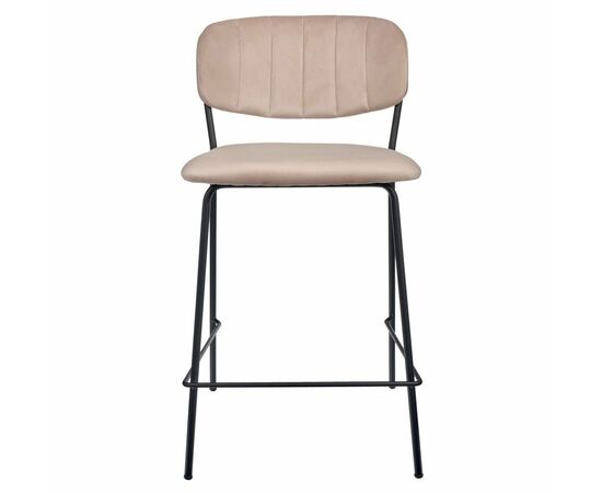 Стул полубарный Carol латте, изображение 2 | Интернет магазин мебели и декора LifeDekor