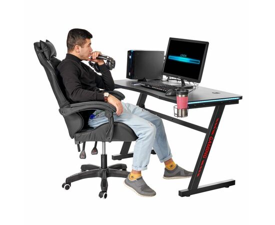 Компьютерный стол Epic Glow 120х60х75см, изображение 10 | Интернет магазин мебели и декора LifeDekor