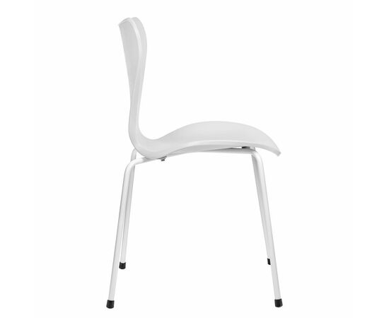 Стул Seven Style белый с белыми ножками, изображение 3 | Интернет магазин мебели и декора LifeDekor