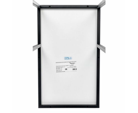 Придиванный столик Loft 50x30см, белый мрамор, чёрные ножки, изображение 8 | Интернет магазин мебели и декора LifeDekor