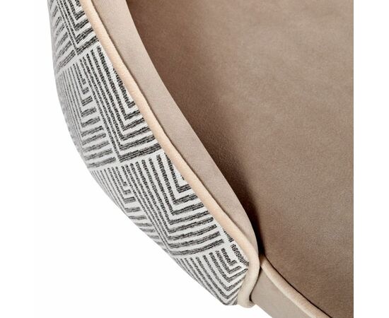 Стул Dave латте с жаккардом, изображение 9 | Интернет магазин мебели и декора LifeDekor
