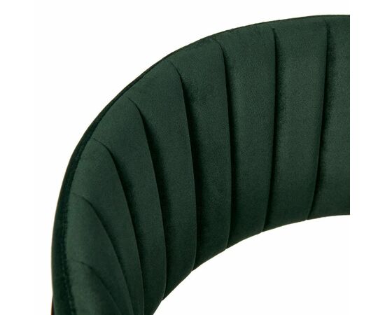 Стул полубарный Turin зеленый с золотыми ножками, изображение 5 | Интернет магазин мебели и декора LifeDekor