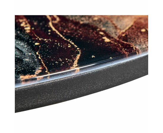 Набор кофейных столиков Tango космический с чёрными ножками, 2шт, изображение 9 | Интернет магазин мебели и декора LifeDekor