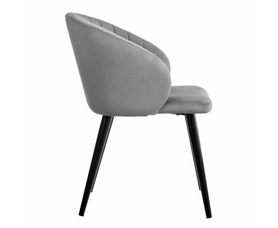 Стул Paola темно-серый, изображение 3 | Интернет магазин мебели и декора LifeDekor
