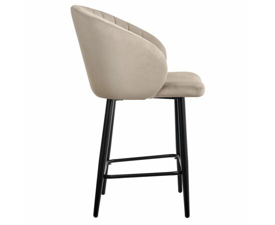 Стул полубарный Paola латте, изображение 3 | Интернет магазин мебели и декора LifeDekor