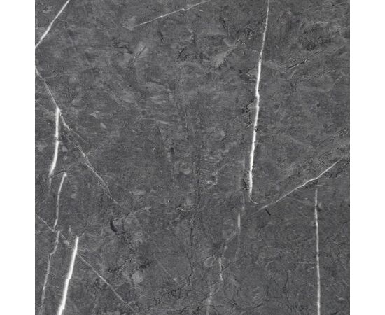 Придиванный столик Loft 35x35см, серый мрамор, чёрные ножки, изображение 6 | Интернет магазин мебели и декора LifeDekor