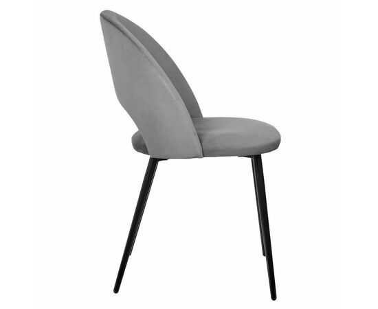 Стул Leo темно-серый, изображение 3 | Интернет магазин мебели и декора LifeDekor