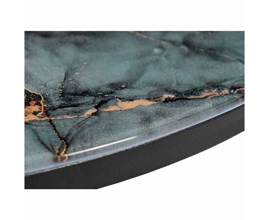 Набор кофейных столиков Tango космический с чёрными ножками, 2шт, изображение 8 | Интернет магазин мебели и декора LifeDekor