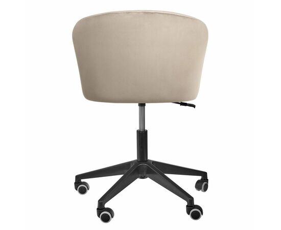 Стул Paola вращающийся на колесиках латте, изображение 4 | Интернет магазин мебели и декора LifeDekor