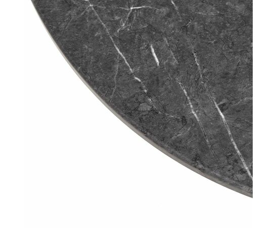 Набор кофейных столиков Tango серый мрамор с чёрными ножками, 2шт, изображение 9 | Интернет магазин мебели и декора LifeDekor