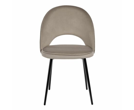 Стул Leo латте с жаккардом, изображение 2 | Интернет магазин мебели и декора LifeDekor