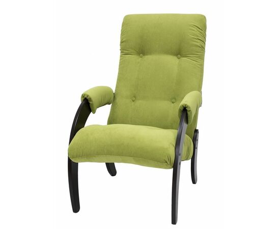 Кресло для отдыха Консул 61 (Венге / Verona Аpple green) | Интернет магазин мебели и декора LifeDekor