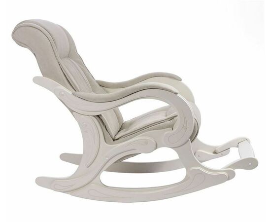 Кресло-качалка Сенатор 77 (Дуб Шампань / Verona Vanilla), изображение 2 | Интернет магазин мебели и декора LifeDekor