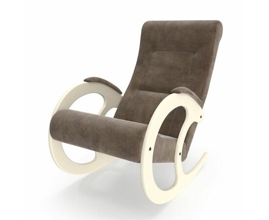 Кресло-качалка Блюз 3 (Дуб шампань / Verona Brown) | Интернет магазин мебели и декора LifeDekor