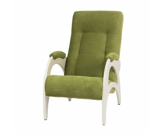 Кресло Аура 41 (Дуб шампань / Verona Apple Green / Без лозы) | Интернет магазин мебели и декора LifeDekor