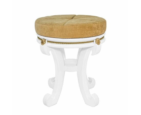 Банкетка Глория (молочный дуб/ткань Крем) Вис | Интернет магазин мебели и декора LifeDekor