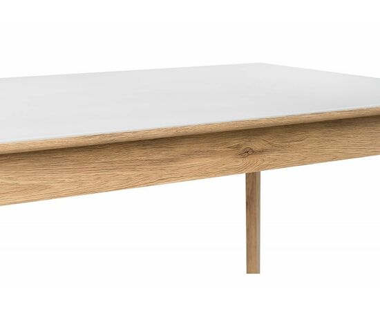 Стол Арья дуб монтана / белый, изображение 5 | Интернет магазин мебели и декора LifeDekor