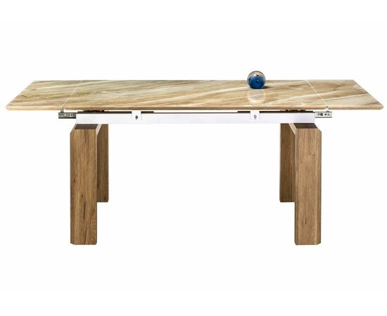 Стол Давос бежевый мрамор, изображение 4 | Интернет магазин мебели и декора LifeDekor