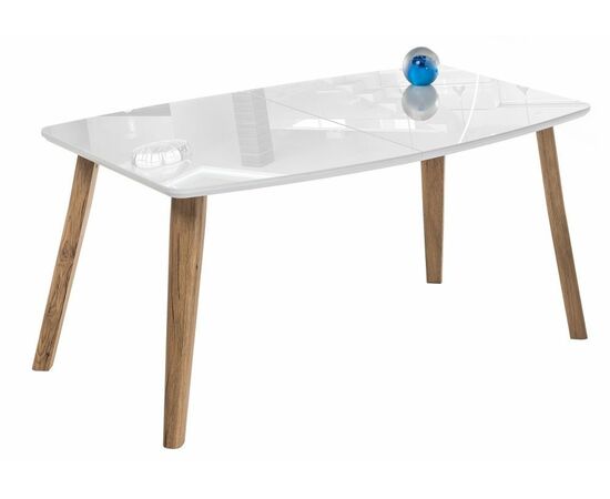 Стол Серсея дуб монтана / белый | Интернет магазин мебели и декора LifeDekor