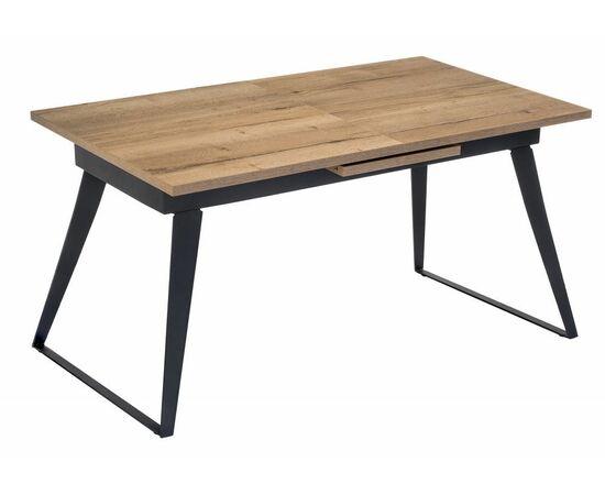 Стол Кхал галифакс графит / натуральный | Интернет магазин мебели и декора LifeDekor
