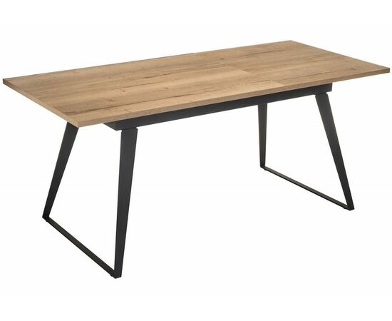 Стол Кхал галифакс графит / натуральный, изображение 2 | Интернет магазин мебели и декора LifeDekor