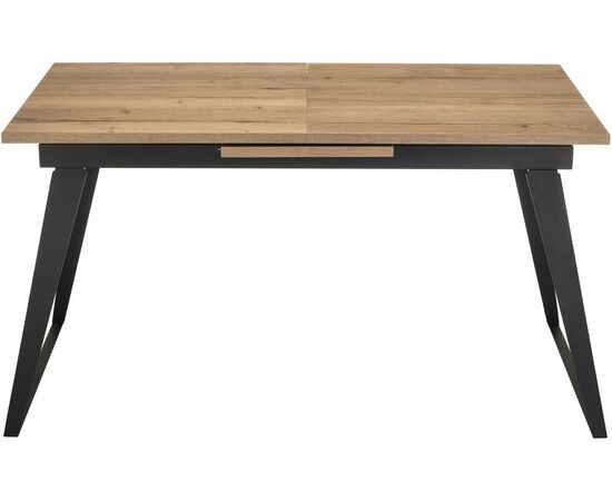 Стол Кхал галифакс графит / натуральный, изображение 3 | Интернет магазин мебели и декора LifeDekor