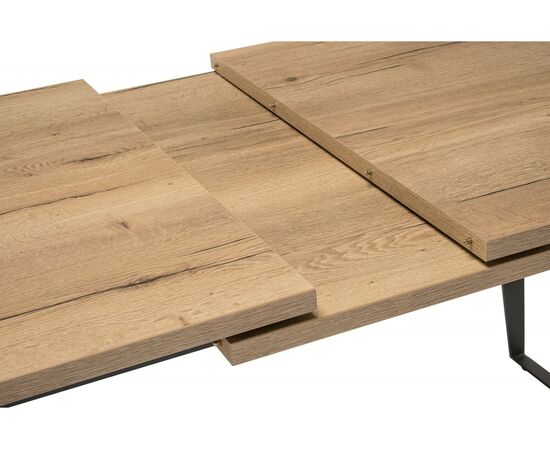 Стол Кхал галифакс графит / натуральный, изображение 7 | Интернет магазин мебели и декора LifeDekor