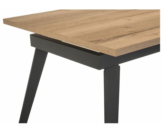 Стол Кхал галифакс графит / натуральный, изображение 9 | Интернет магазин мебели и декора LifeDekor