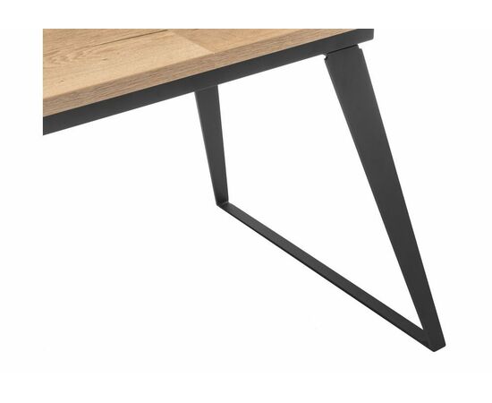 Стол Кхал галифакс графит / натуральный, изображение 10 | Интернет магазин мебели и декора LifeDekor