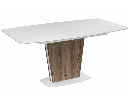 Стол Оливер белый / лиственница горная | Интернет магазин мебели и декора LifeDekor