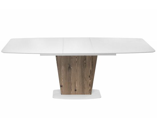 Стол Оливер белый / лиственница горная, изображение 4 | Интернет магазин мебели и декора LifeDekor