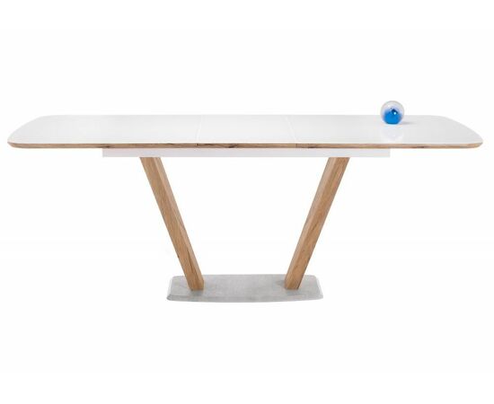 Стол Петир 160 дуб монтана / белый, изображение 8 | Интернет магазин мебели и декора LifeDekor