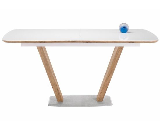 Стол Петир 160 дуб монтана / белый, изображение 9 | Интернет магазин мебели и декора LifeDekor