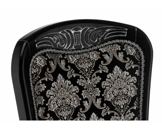 Стул деревянный Клето патина серебро / черный, изображение 7 | Интернет магазин мебели и декора LifeDekor