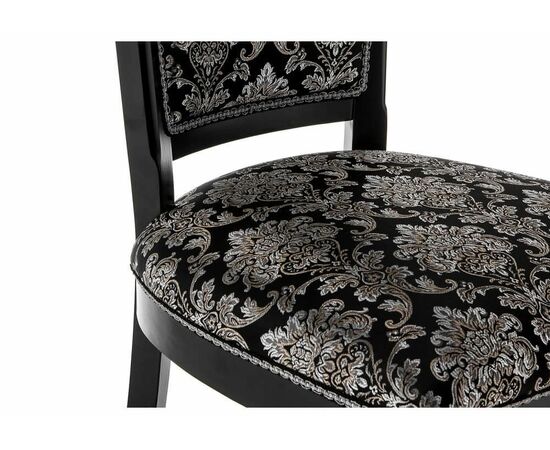 Стул деревянный Клето патина серебро / черный, изображение 8 | Интернет магазин мебели и декора LifeDekor