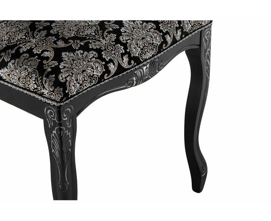 Стул деревянный Клето патина серебро / черный, изображение 10 | Интернет магазин мебели и декора LifeDekor