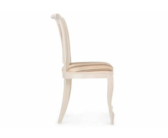 Стул деревянный Амбертин молочный / агата серая, изображение 3 | Интернет магазин мебели и декора LifeDekor