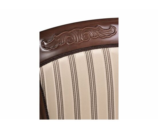 Стул деревянный Амбертин орех / агата полоса серая, изображение 6 | Интернет магазин мебели и декора LifeDekor