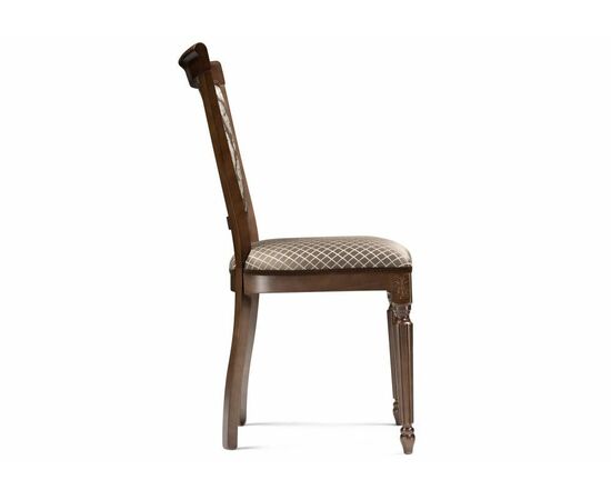 Стул деревянный Байона орех / ромб, изображение 3 | Интернет магазин мебели и декора LifeDekor