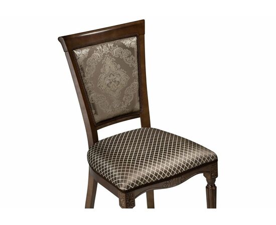 Стул деревянный Байона орех / ромб, изображение 5 | Интернет магазин мебели и декора LifeDekor