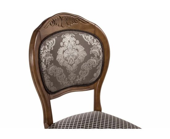 Стул деревянный Лауро орех / ромб, изображение 6 | Интернет магазин мебели и декора LifeDekor