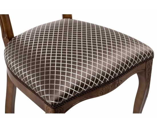 Стул деревянный Лауро орех / ромб, изображение 8 | Интернет магазин мебели и декора LifeDekor