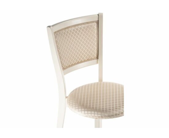 Стул деревянный Валери молочный / ромб, изображение 5 | Интернет магазин мебели и декора LifeDekor