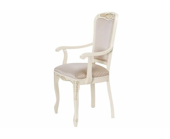 Стул деревянный Клето патина золото / ромб, изображение 4 | Интернет магазин мебели и декора LifeDekor