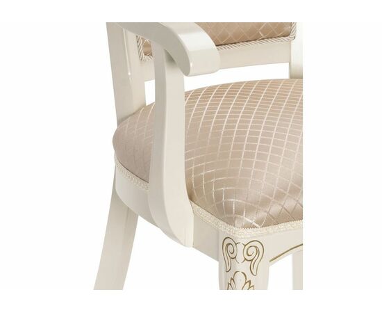 Стул деревянный Клето патина золото / ромб, изображение 8 | Интернет магазин мебели и декора LifeDekor