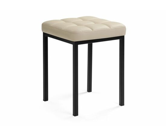 Стул деревянный Байя кожзам d1 / черный матовый | Интернет магазин мебели и декора LifeDekor