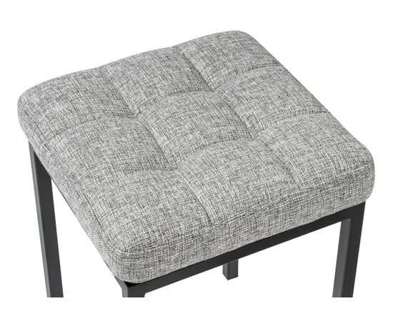 Стул деревянный Байя рогожка графит / черный матовый, изображение 3 | Интернет магазин мебели и декора LifeDekor